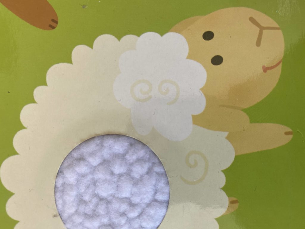 loto tactile - animaux detail mouton