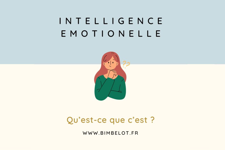 qu'est-ce que l'intelligence émotionnelle ?
