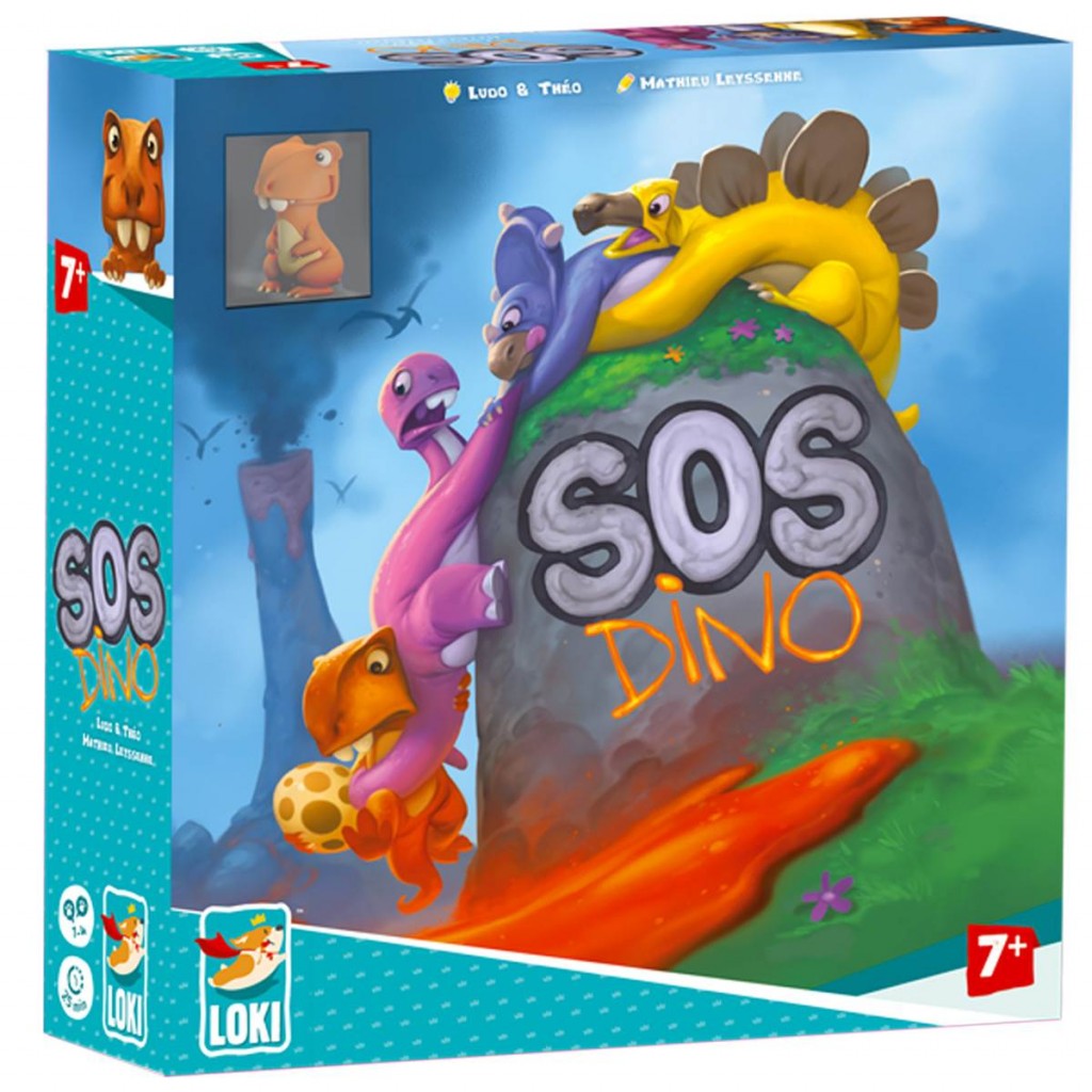 SOS dino jeux de société dinosaure