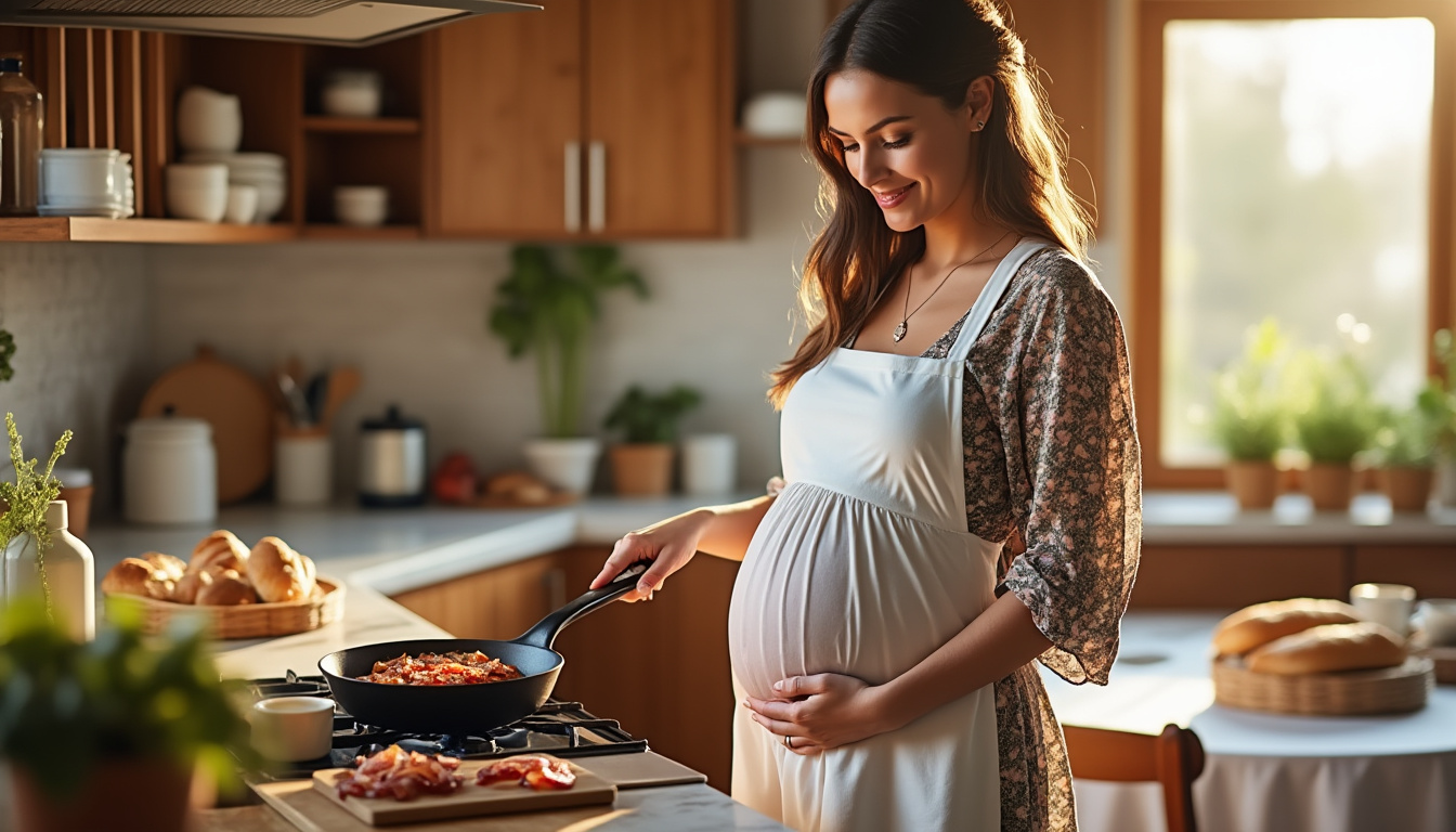 découvrez les précautions essentielles à prendre pour consommer du bacon en toute sécurité pendant la grossesse. conseils, risques et recommandations pour protéger la santé de la future maman et du bébé.
