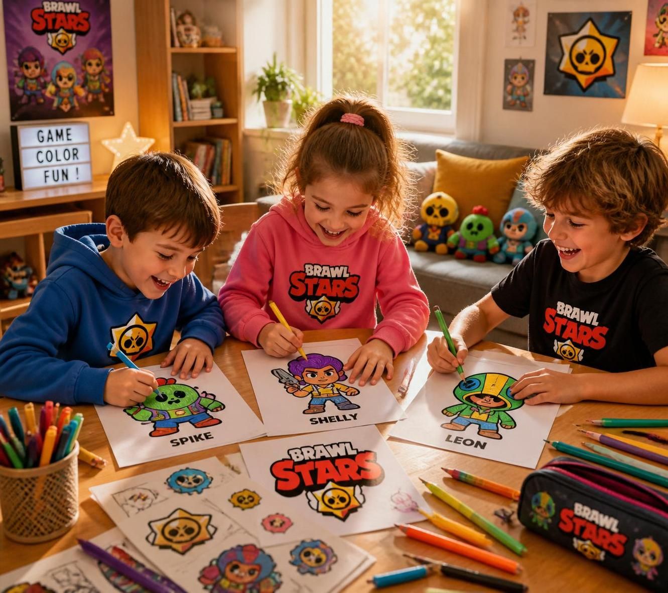 découvrez des idées ludiques de coloriage brawl stars pour divertir vos enfants à la maison tout en stimulant leur créativité.