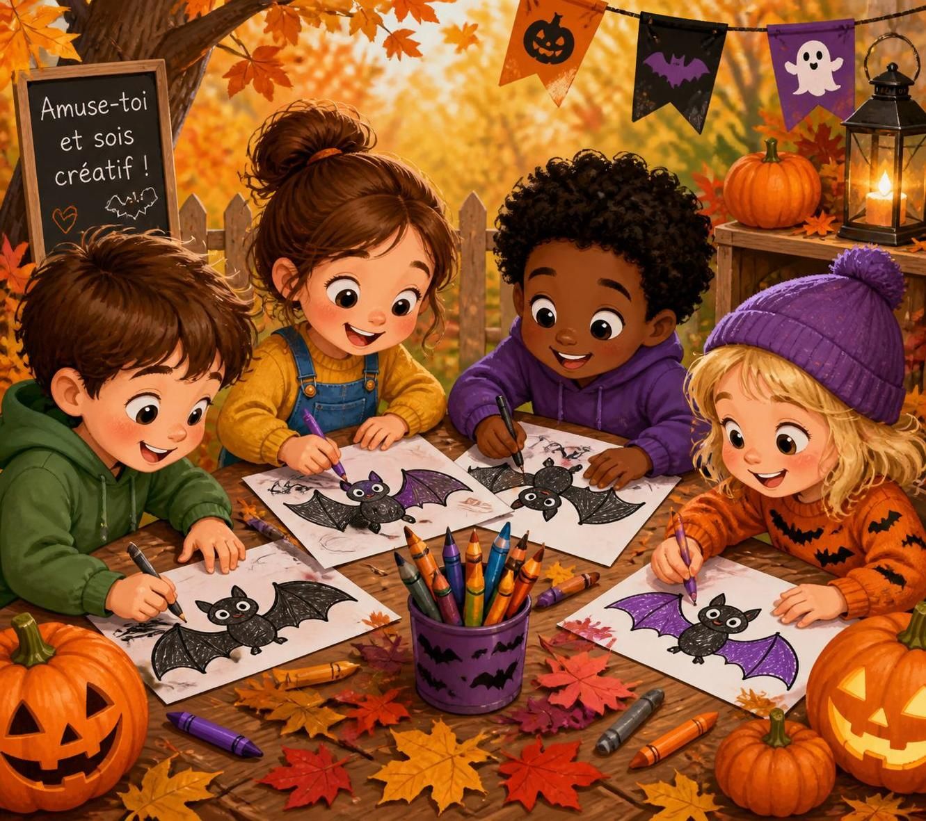 découvrez des idées originales de coloriage chauve-souris pour stimuler la créativité des enfants tout en s'amusant avec des dessins ludiques et faciles à réaliser.