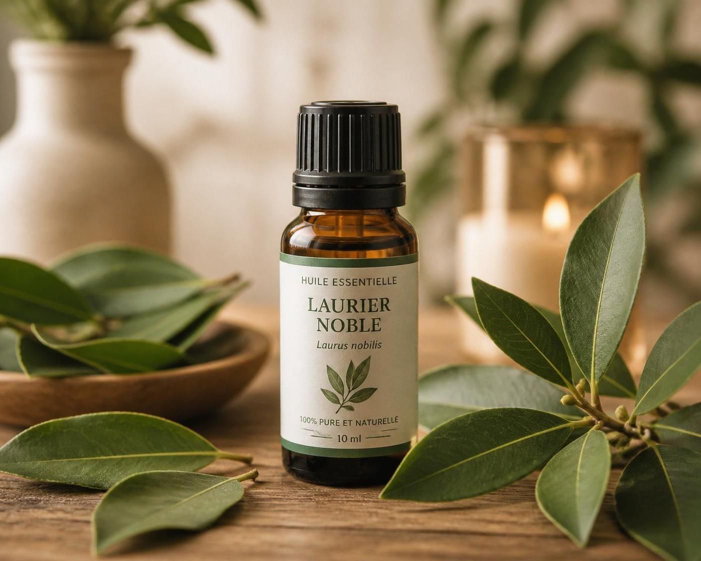 découvrez les bienfaits de l'huile essentielle de laurier noble, un remède naturel efficace pour apaiser le stress et favoriser la détente au quotidien.