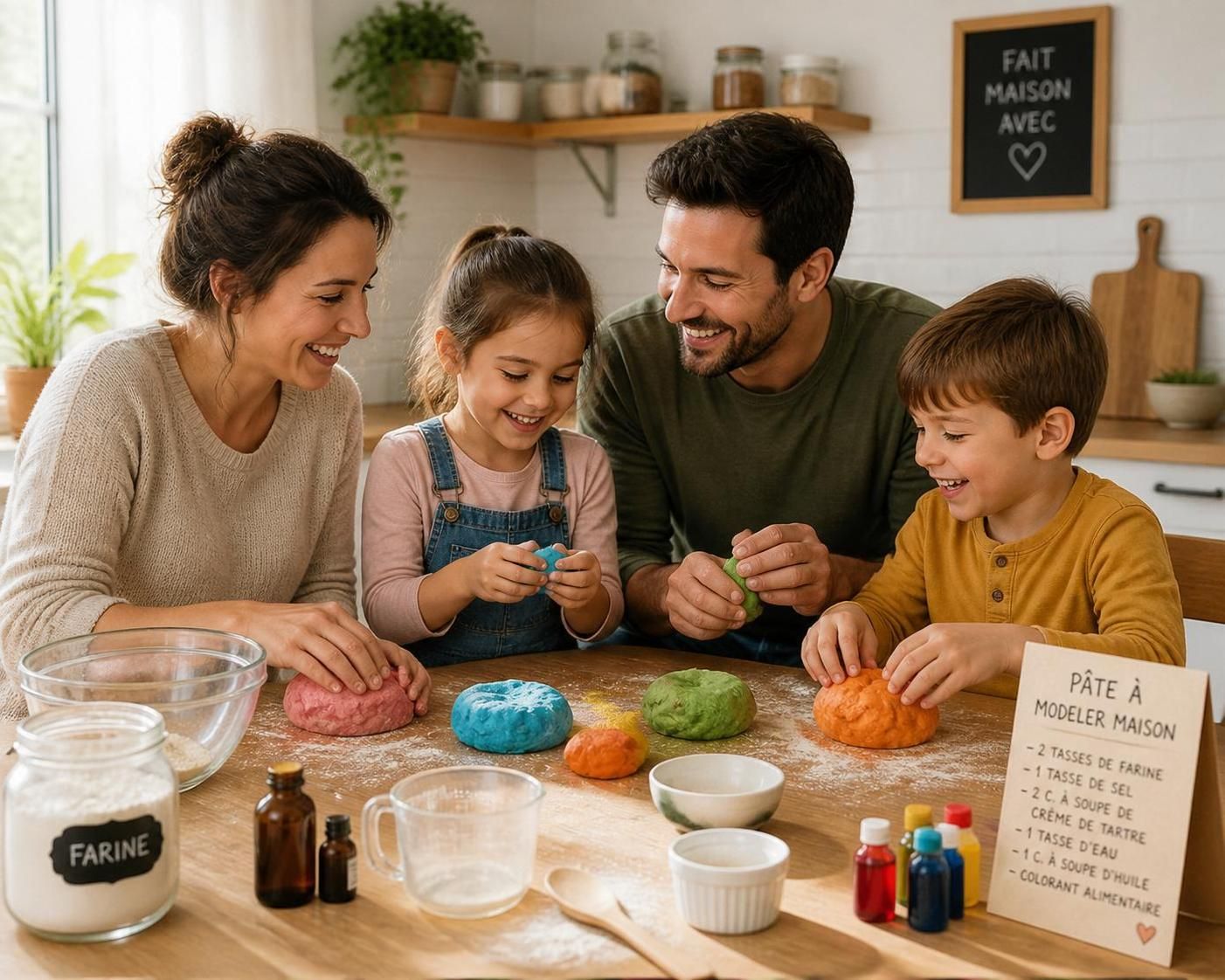 découvrez une recette simple et rapide de pâte à modeler maison pour des heures de créativité en famille. facile, sûre et amusante, cette activité réjouira petits et grands.
