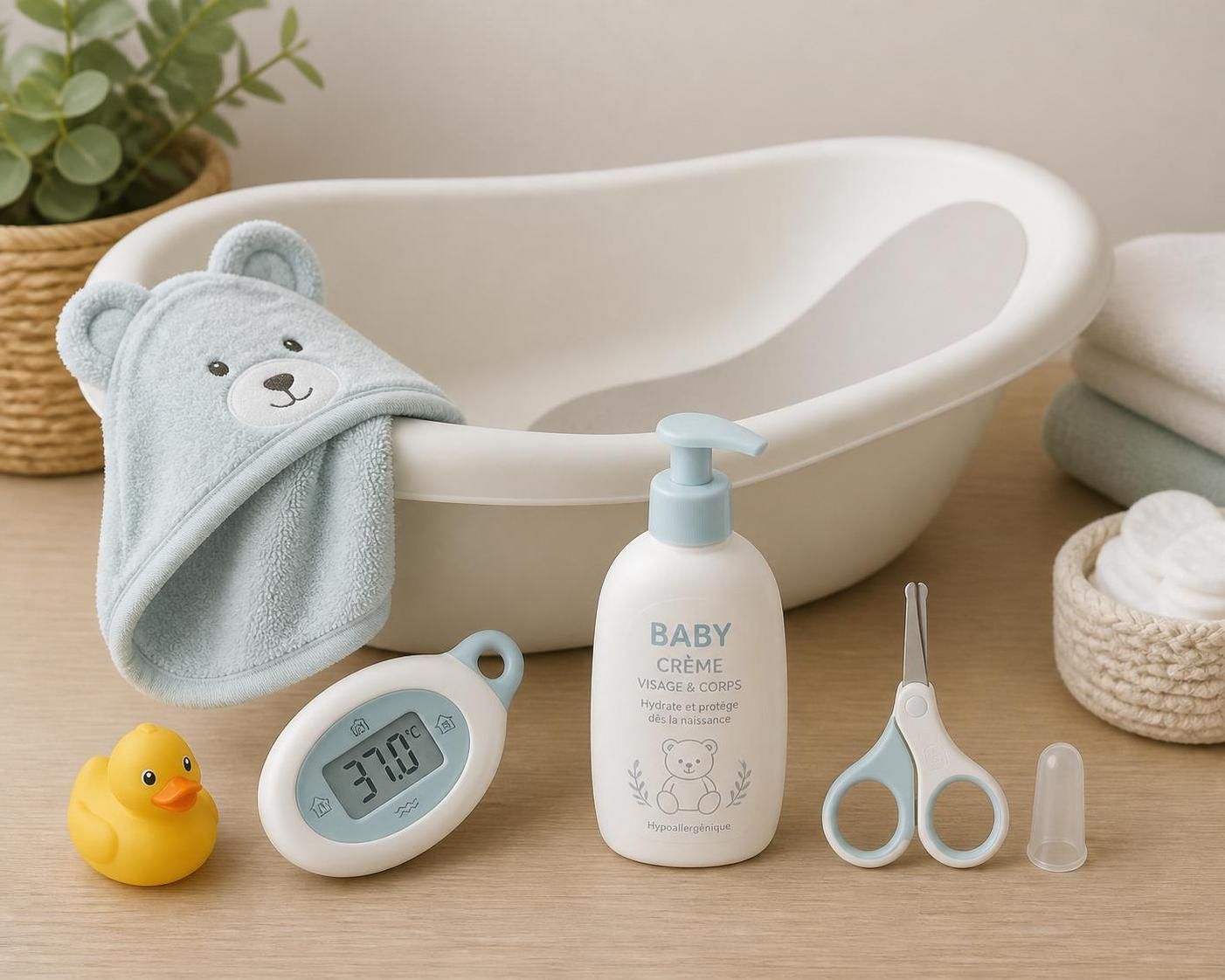 découvrez les indispensables à inclure dans la trousse de toilette de bébé pour assurer les premiers soins à la maison en toute sécurité et sérénité.