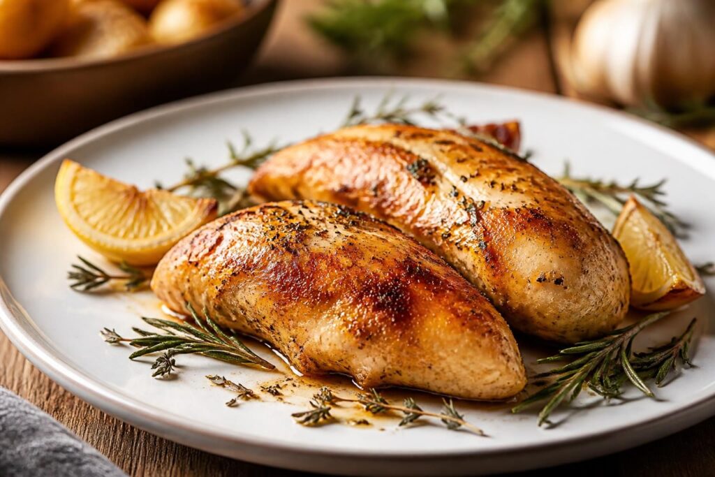 découvrez notre recette simple d'aiguillettes de poulet au four pour une viande tendre et savoureuse, parfaite pour un repas rapide et délicieux.