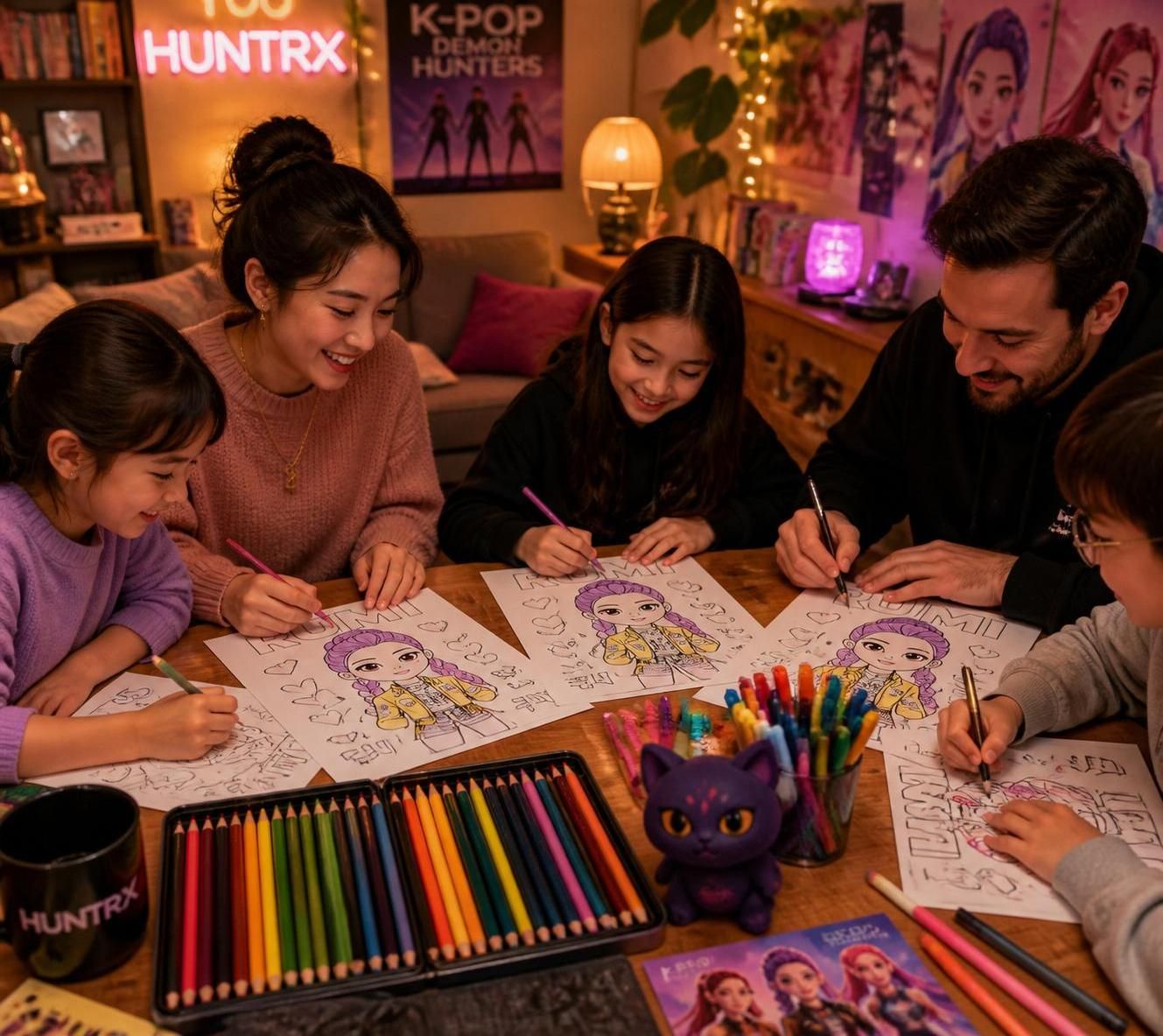 découvrez le coloriage rumi, une activité créative idéale pour détendre et amuser petits et grands tout en développant leur imagination.