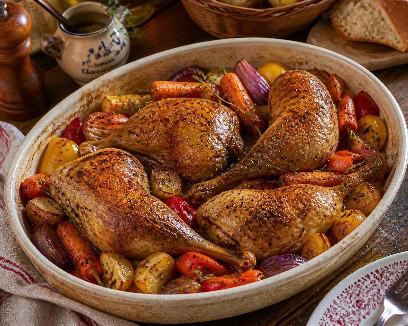 découvrez notre recette simple de cuisse de pintade au four pour une viande tendre et savoureuse, idéale pour un repas délicieux et facile à préparer.