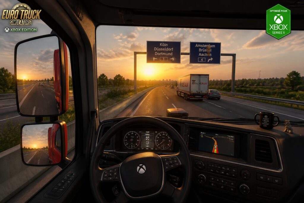 découvrez les dernières nouveautés d'euro truck simulator 2 sur xbox, une expérience enrichie pour les passionnés de simulation de conduite routière.