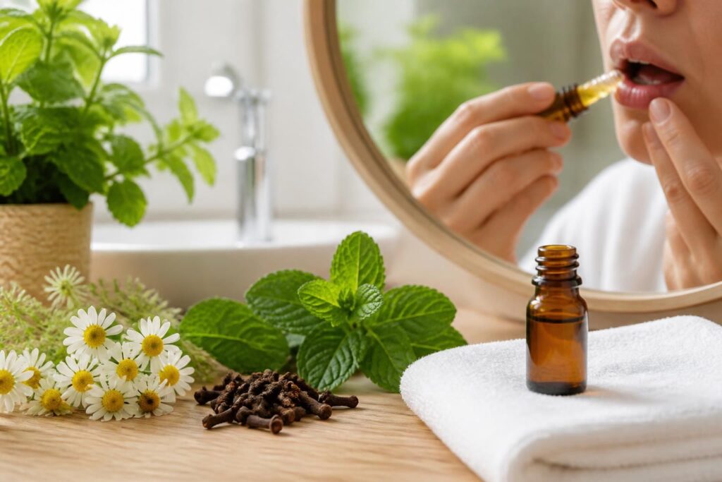découvrez quelles huiles essentielles privilégier pour soulager rapidement les gencives en cas de gingivite et retrouver un confort buccal naturel.