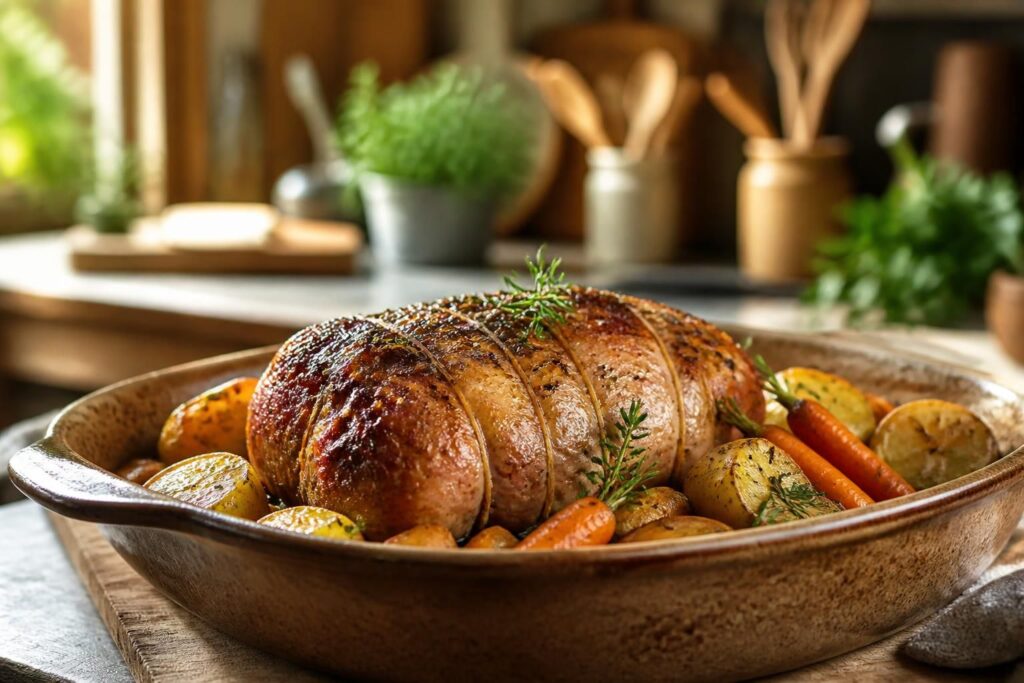 découvrez l'astuce pour réussir des paupiettes de porc au four, tendres et savoureuses, grâce à une cuisson parfaite et des ingrédients simples.