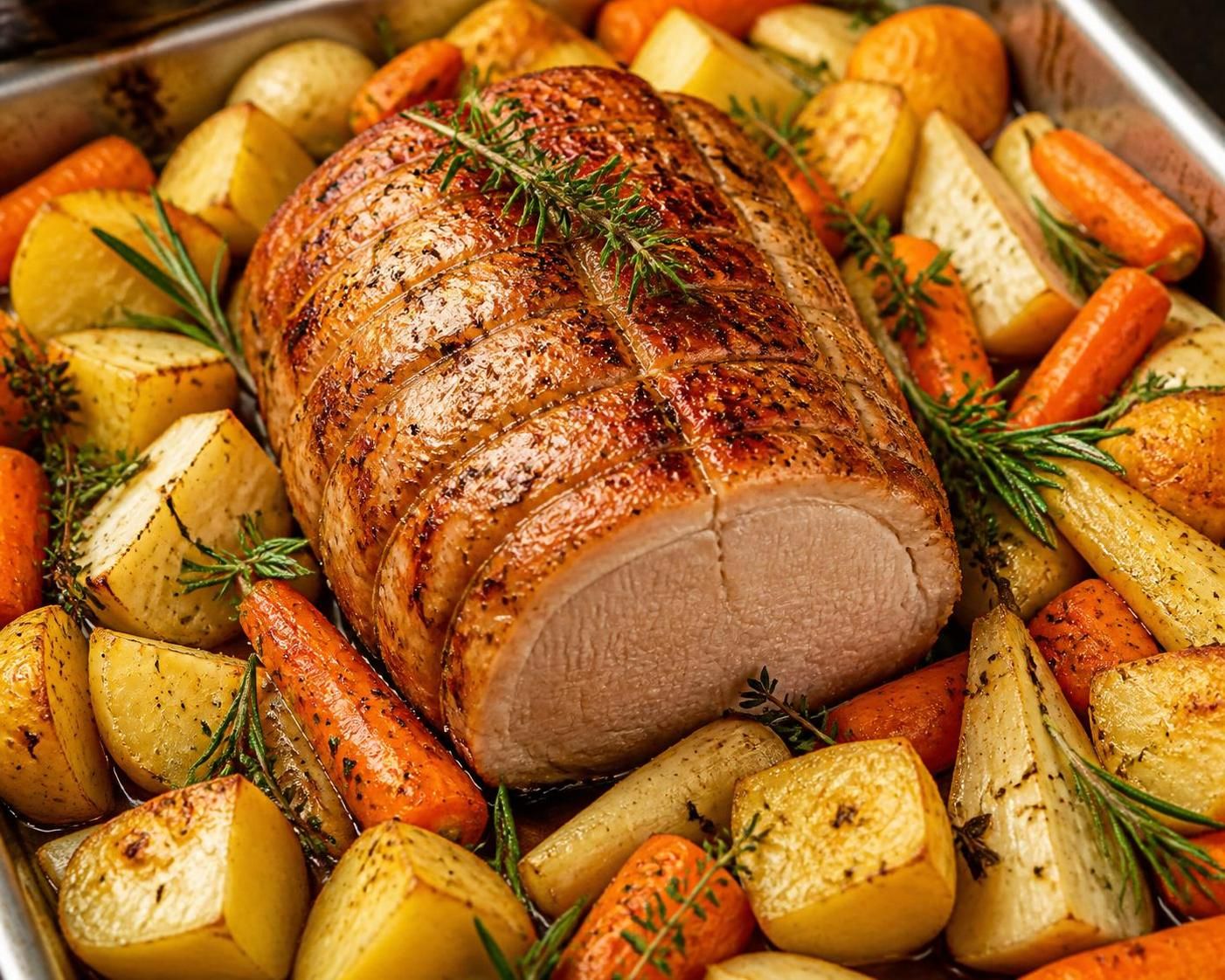 découvrez notre recette facile de rôti de porc au four avec des astuces pour obtenir une viande tendre et savoureuse à chaque cuisson.