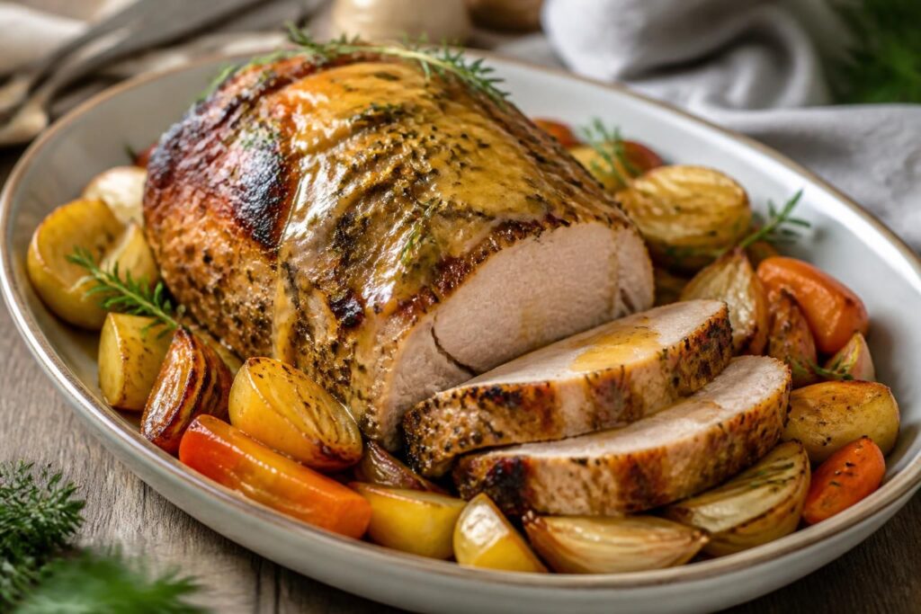 découvrez notre recette de rôti de porc au four avec des astuces simples pour obtenir une viande tendre et savoureuse à chaque fois. parfait pour un repas convivial et délicieux.