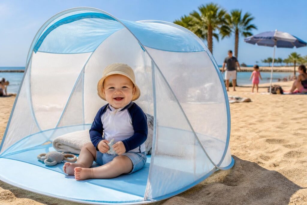 découvrez le bébé tente anti uv, l’accessoire indispensable pour protéger votre enfant du soleil lors de vos sorties en toute sécurité et confort.