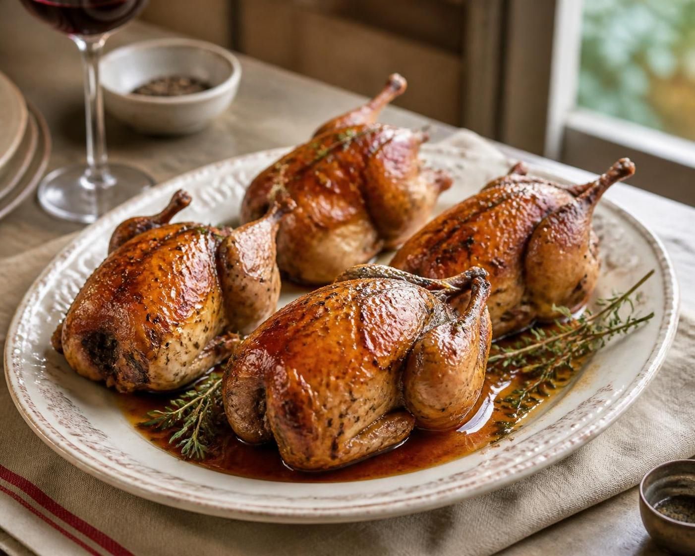 découvrez notre recette simple de cailles au four pour obtenir une viande tendre et savoureuse à chaque fois. facile à préparer, idéale pour un repas raffiné.