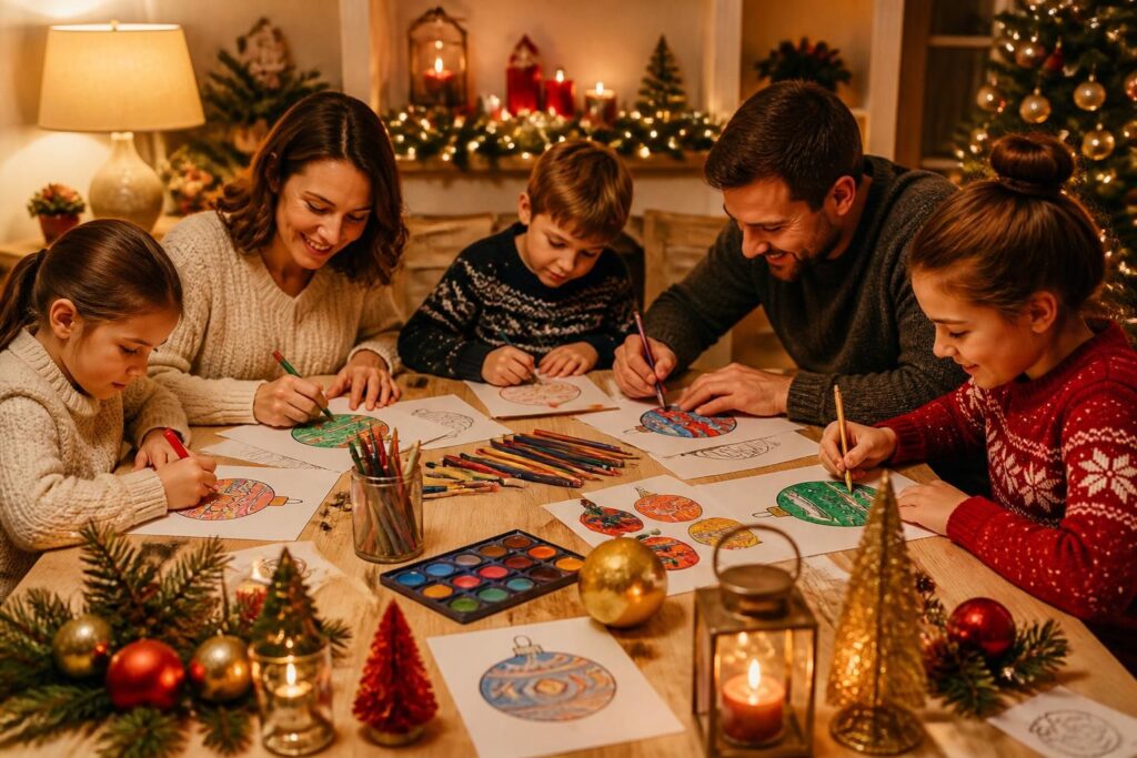 découvrez des idées créatives de coloriage de boule de noël pour un atelier festif en famille, parfait pour éveiller l'imagination et partager des moments chaleureux pendant les fêtes.