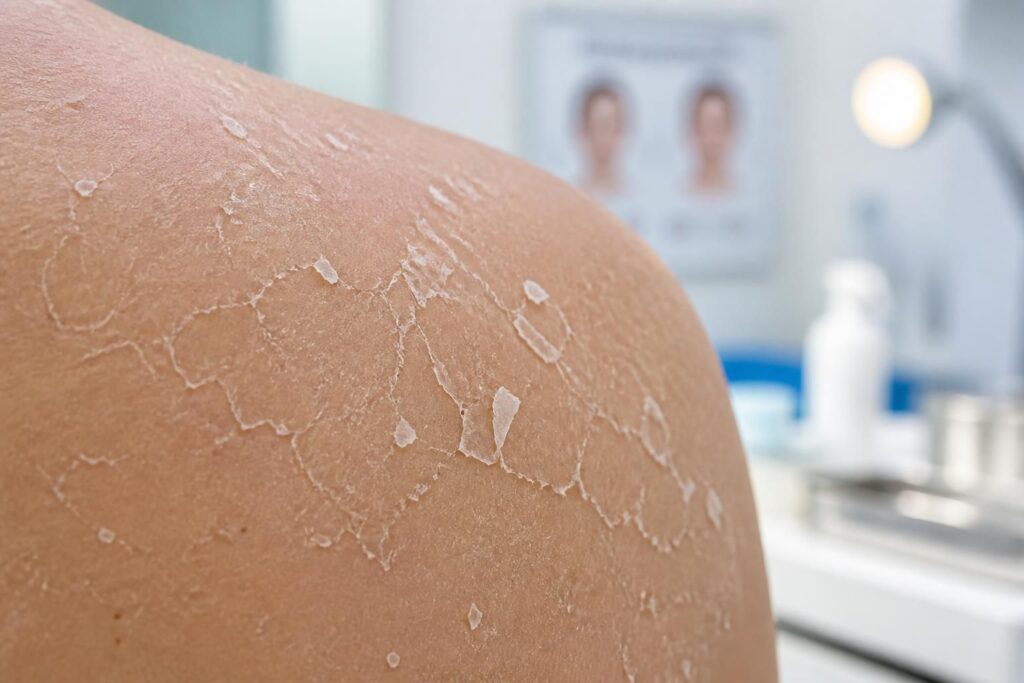 découvrez pourquoi la desquamation, ce processus naturel d'exfoliation de la peau, peut parfois entraîner des problèmes et comment y remédier efficacement.
