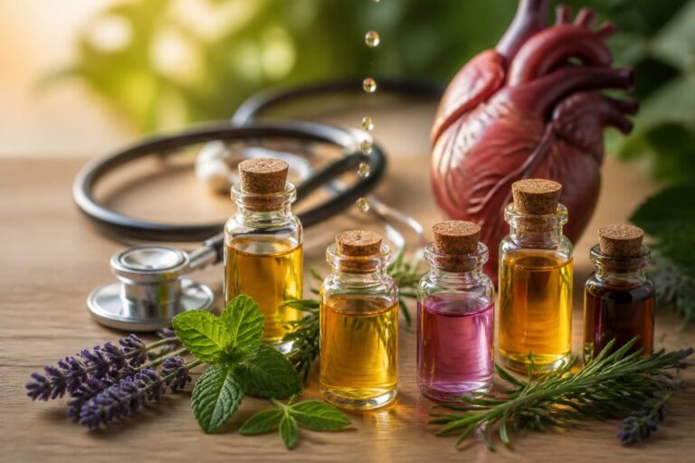 découvrez comment les huiles essentielles peuvent soutenir la santé cardiovasculaire en contribuant à la gestion du cholestérol et au bien-être général.