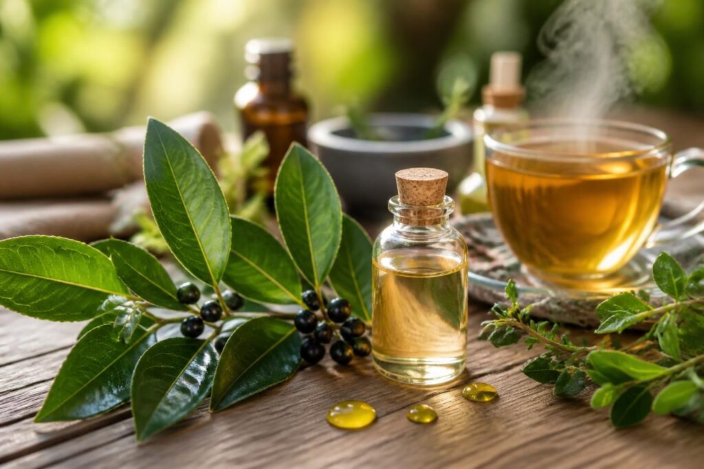 découvrez les bienfaits surprenants de l'huile essentielle de laurier noble pour votre santé : propriétés apaisantes, antivirales et revitalisantes naturelles.