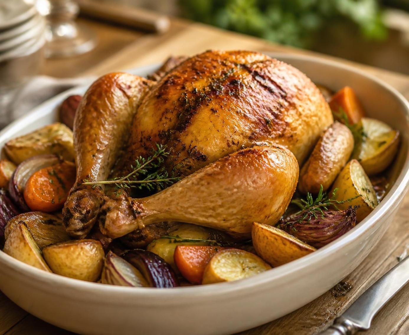 découvrez les astuces incontournables pour réussir un poulet rôti au four avec une peau parfaitement dorée et une viande délicieusement juteuse. suivez nos conseils pour un repas savoureux et réussi à chaque fois.