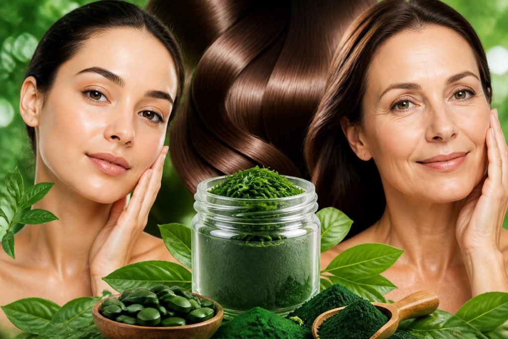 découvrez les bienfaits de la spiruline pour la peau, notamment son efficacité contre l'acné, les rides et pour renforcer les cheveux. une solution naturelle pour une beauté éclatante.