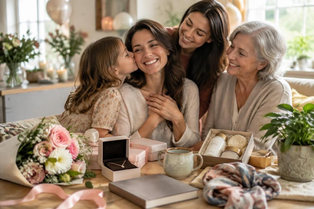 découvrez des idées de cadeaux pour maman adaptées à tous les âges et à chaque occasion : des attentions originales, utiles et pleines d’émotion.