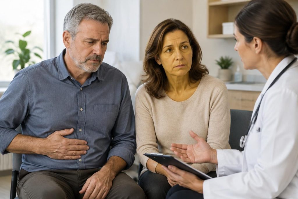 découvrez les symptômes du cancer du pancréas chez l’homme et la femme : signes à surveiller, facteurs associés et quand consulter un médecin.